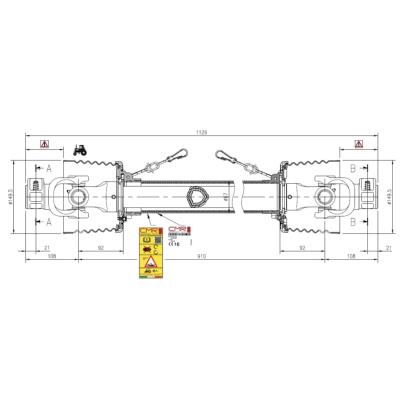 Transmission Type AT4 - LG 910 - 1"3/8