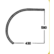 Dent De Chisel Monolame Sans Soc  55 x 55