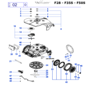 Vis pour robot tondeuse "Wiper"