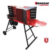 Fendeuse De Bûches Horizontal 5 T. Avec Support sur Roues - "DRAKKAR"