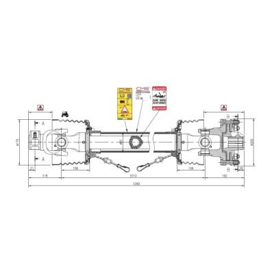 Transmission Type 6 - LG 1010 - 1" 3/8