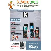 Pack 6 aérosols multifonction 500 ml + 12 aérosols nettoyant freins 600 ml + 6 super dégrippants 400 ml  "Karzhan"