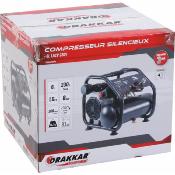 Compresseur Silencieux Sans Huile 6 L "Drakkar"